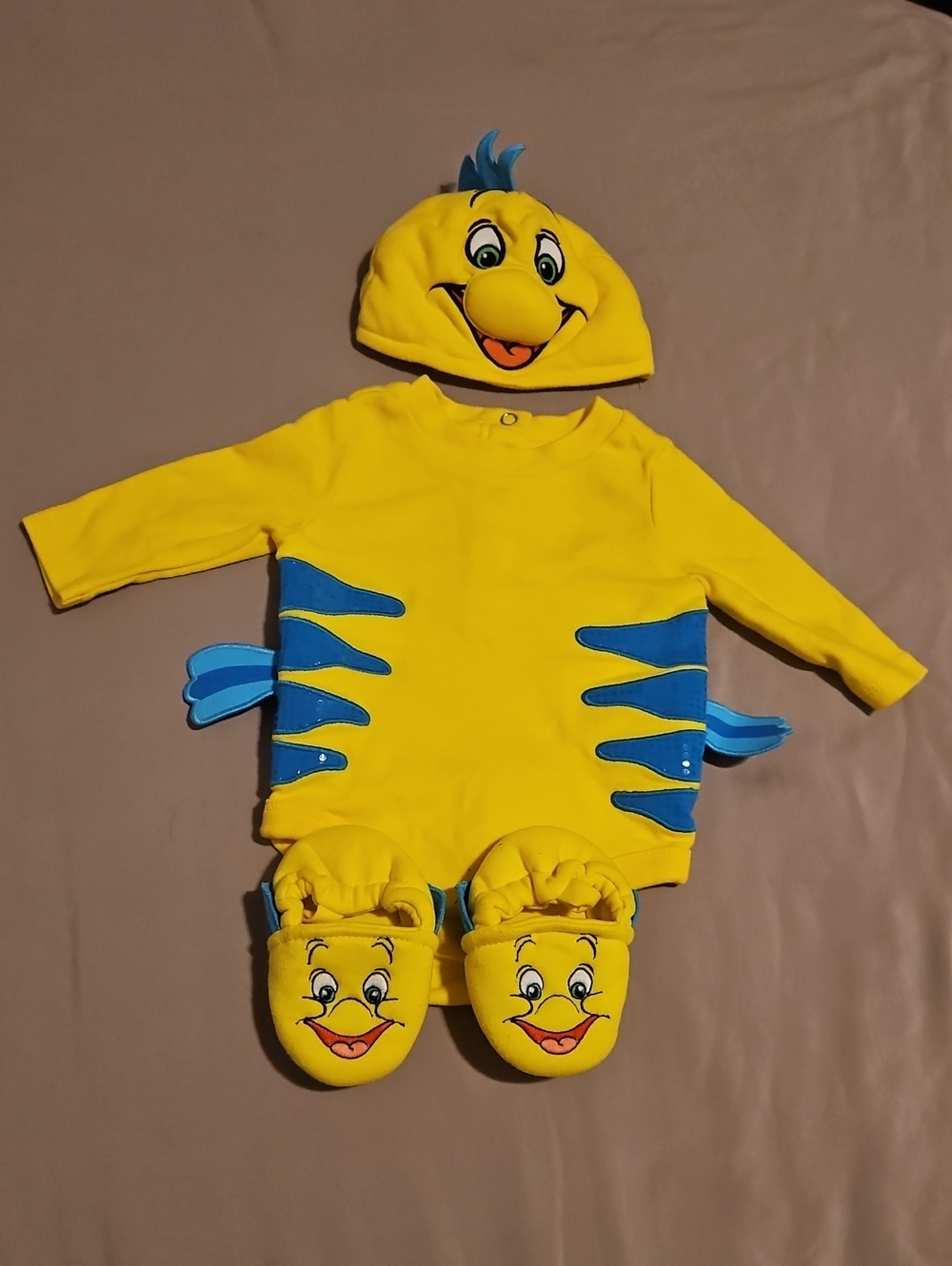 Disney-The Little Mermaid- Flounder Costume